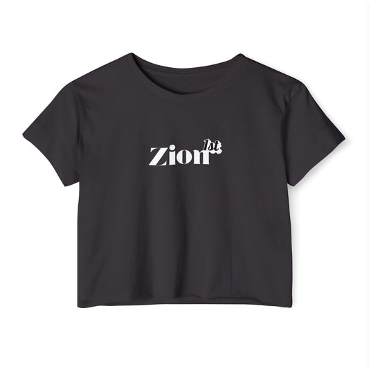 Zion1st Women's Festival Crop Top