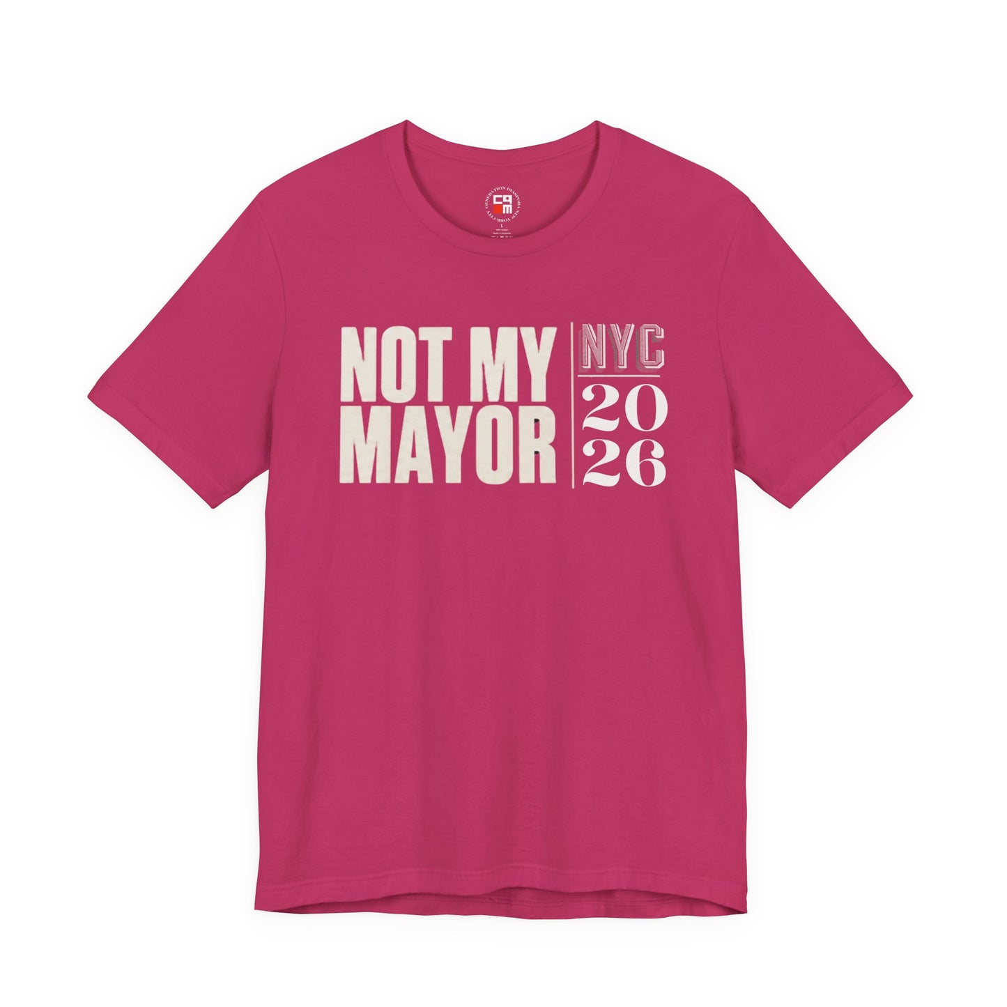 NOT MY MAYOR NYC Unisex Jersey Short Sleeve Tee