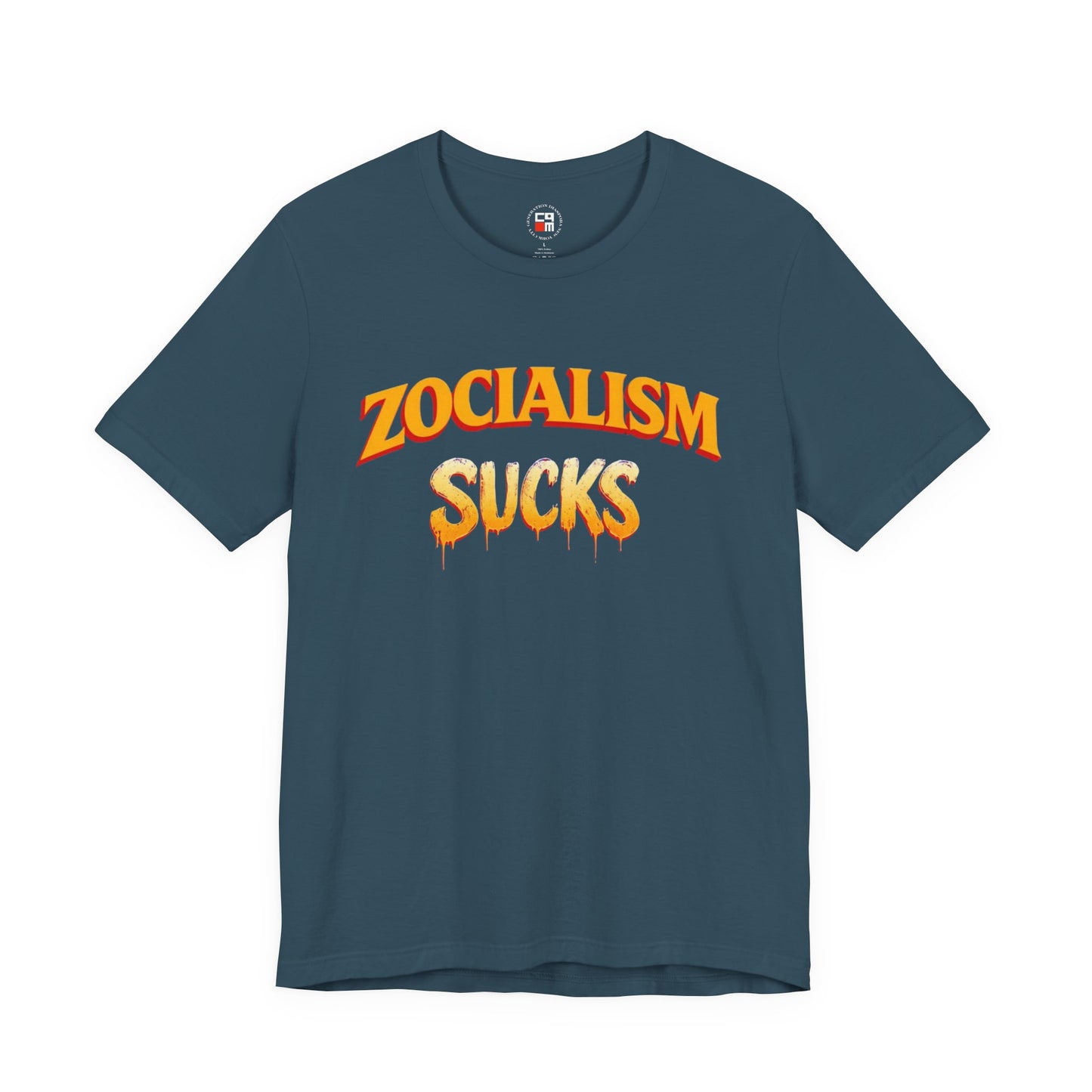 Zocialism Sucks Unisex Jersey Short Sleeve Tee