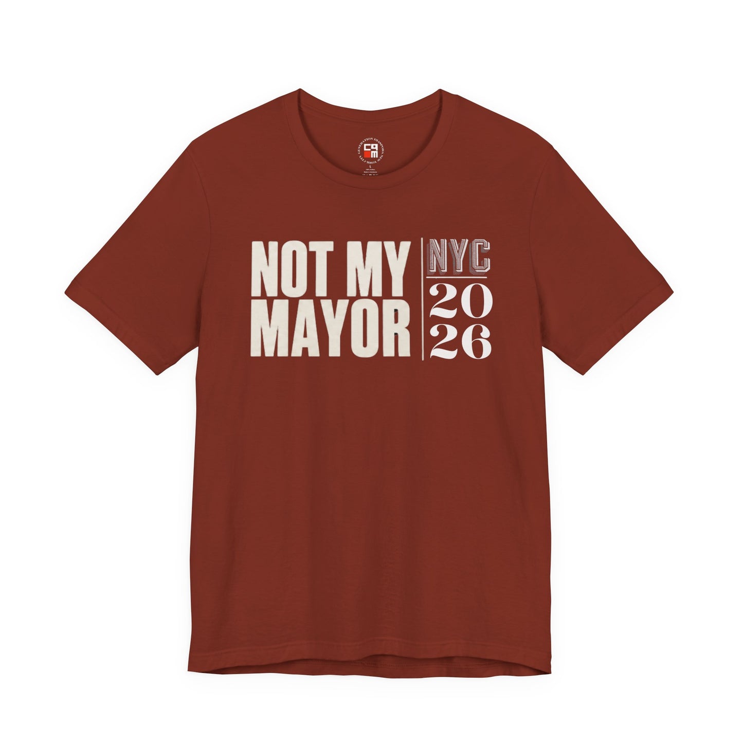 NOT MY MAYOR NYC Unisex Jersey Short Sleeve Tee