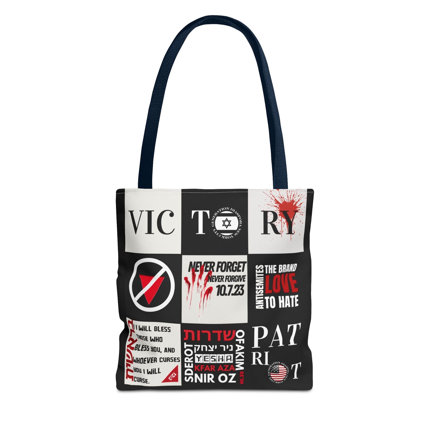 Unfiltered Tote Bag (Black Polyester)