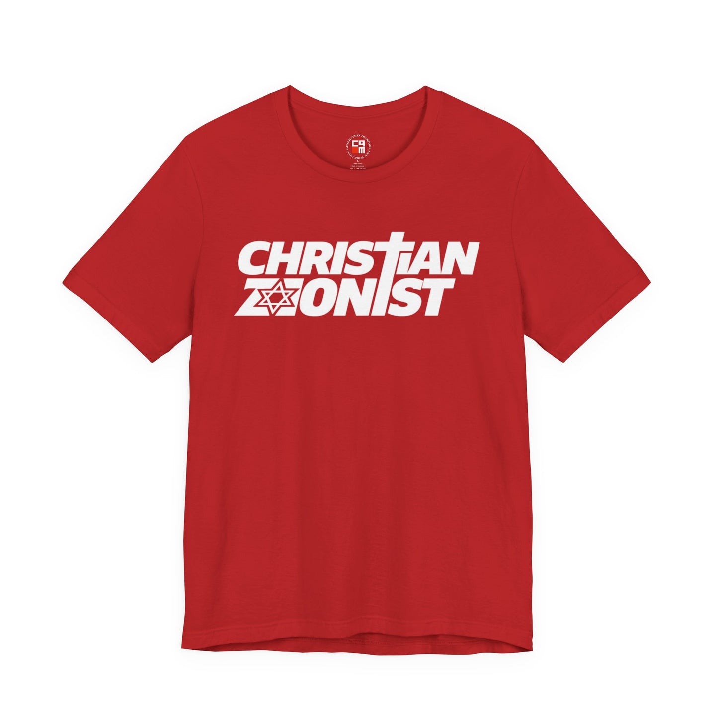 Christian_Zionist Unisex Jersey Short Sleeve Tee