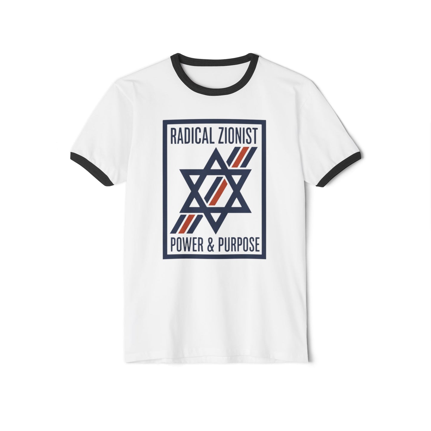 Radical Zionist Unisex Cotton Ringer T-Shirt