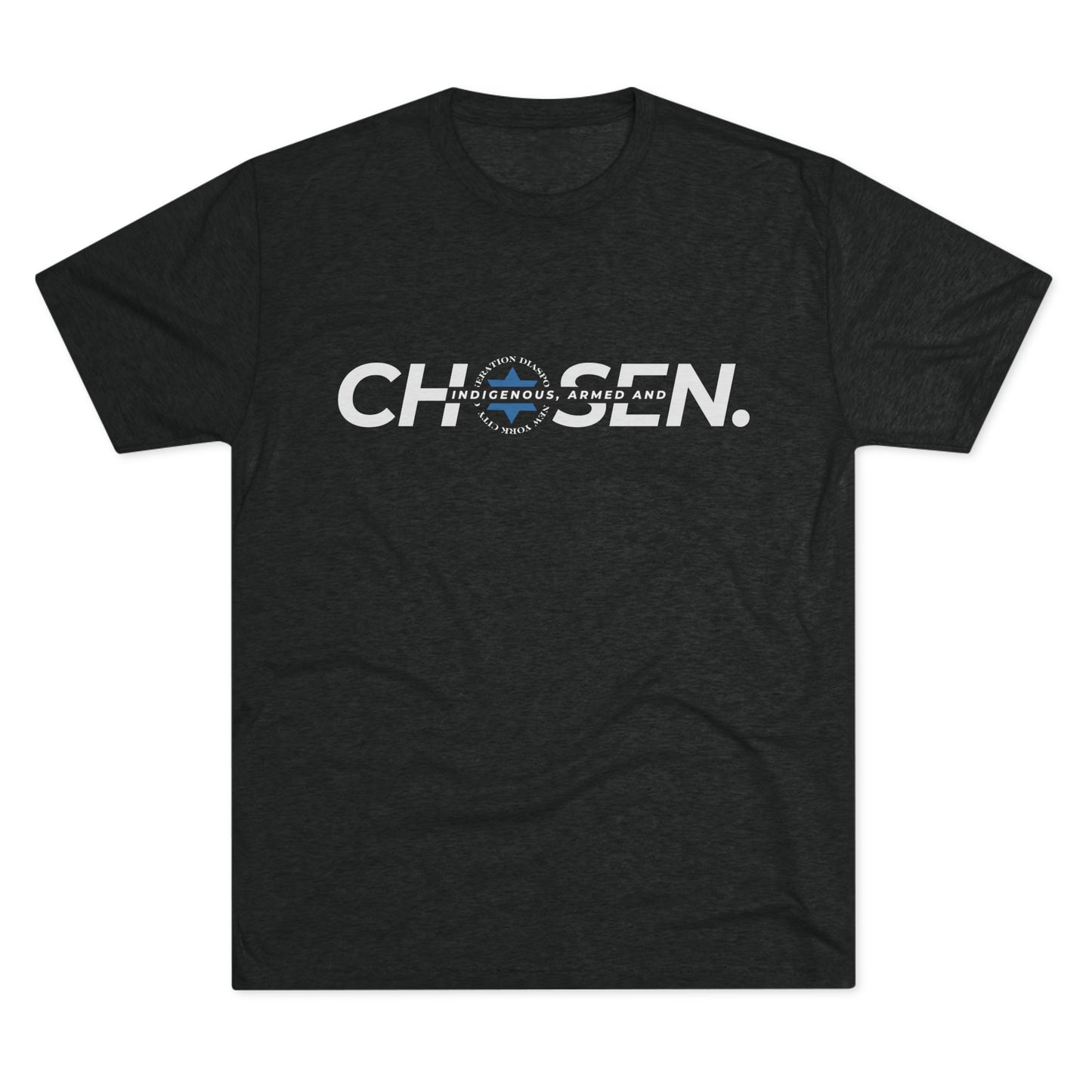 Chosen. Unisex Tri-Blend Crew Tee