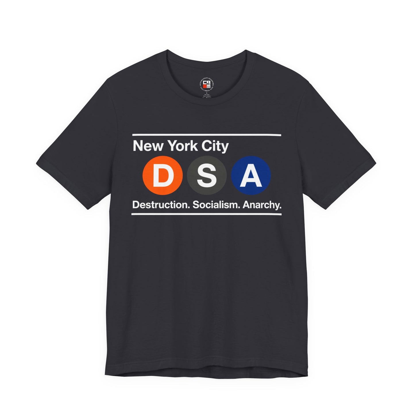 DSA NYC Unisex Jersey Short Sleeve Tee