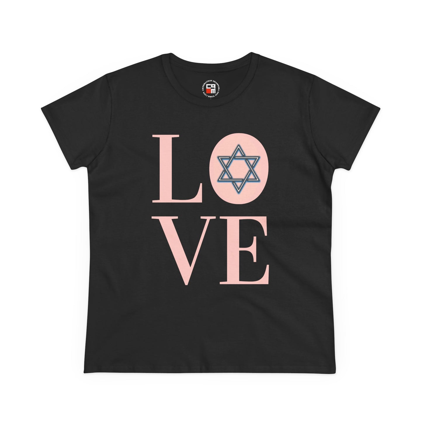 LOVE Women's Midweight Cotton Tee