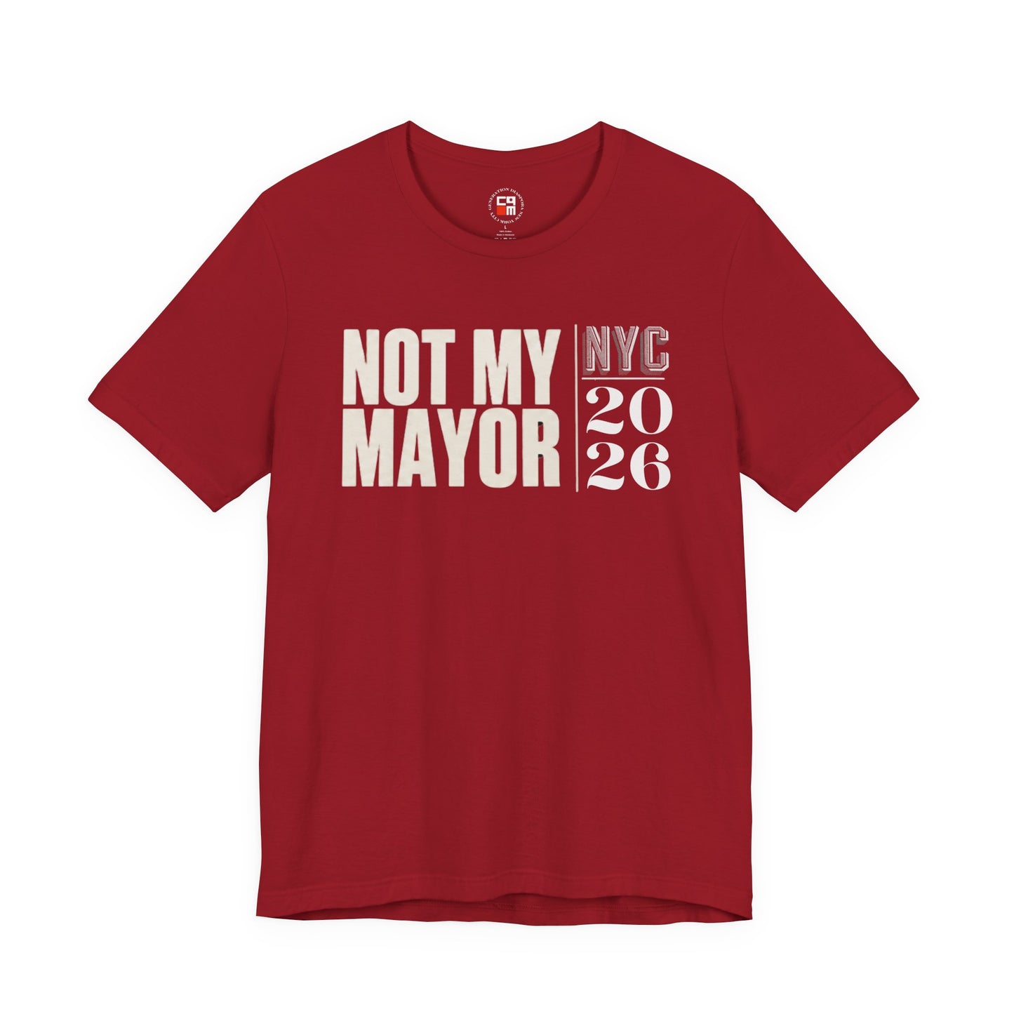 NOT MY MAYOR NYC Unisex Jersey Short Sleeve Tee