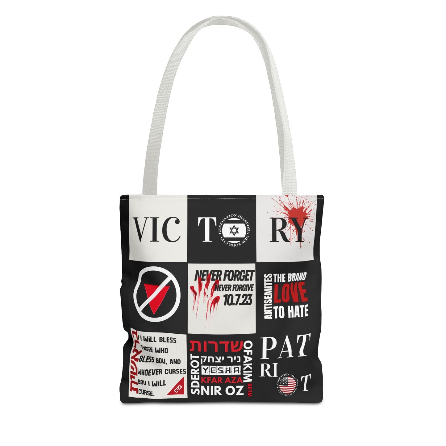 Unfiltered Tote Bag (Black Polyester)