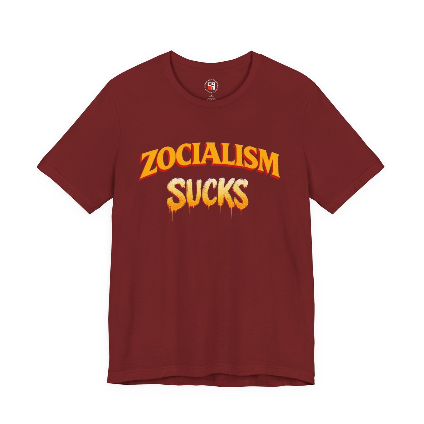 Zocialism Sucks Unisex Jersey Short Sleeve Tee
