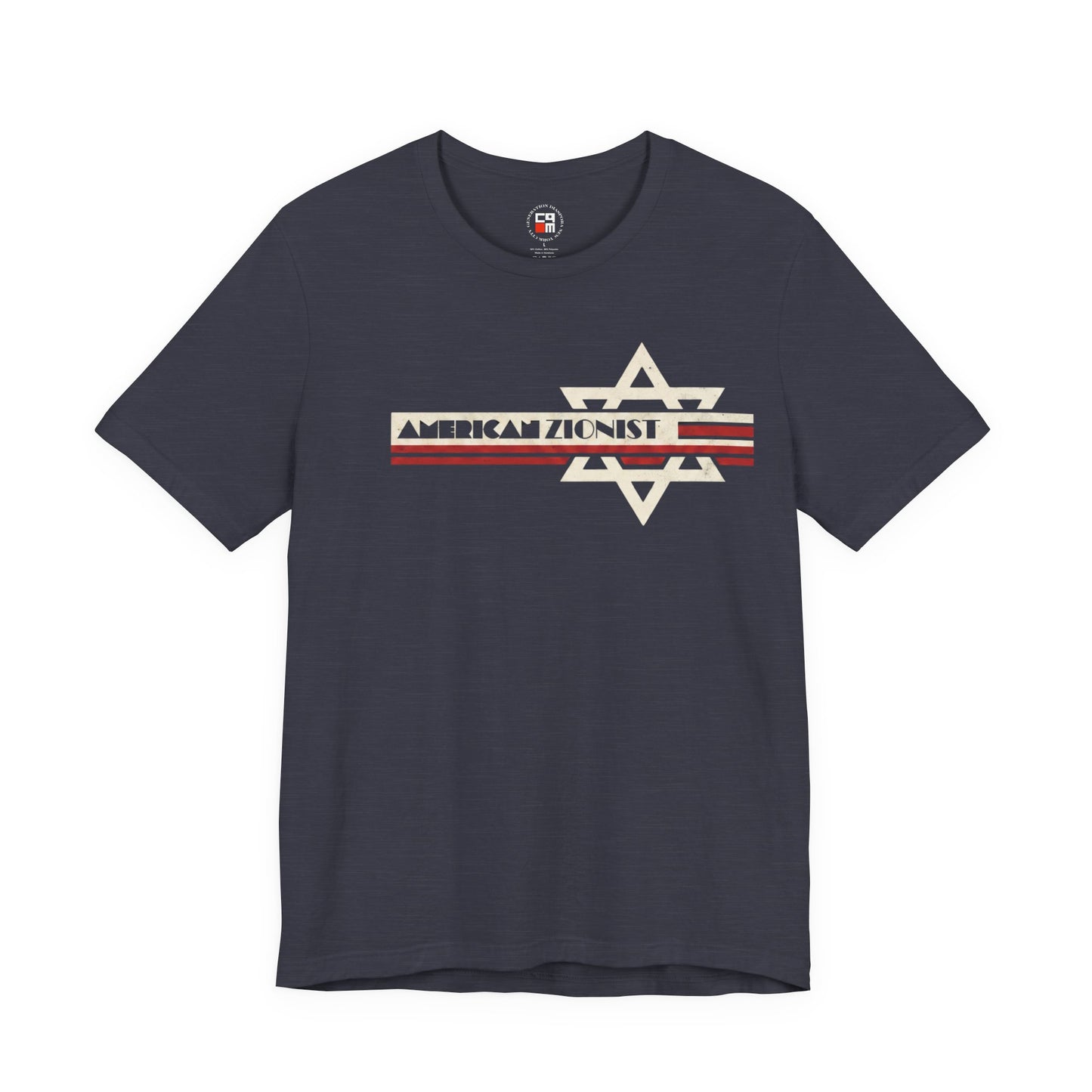 American Zionist Unisex Jersey Short Sleeve Tee