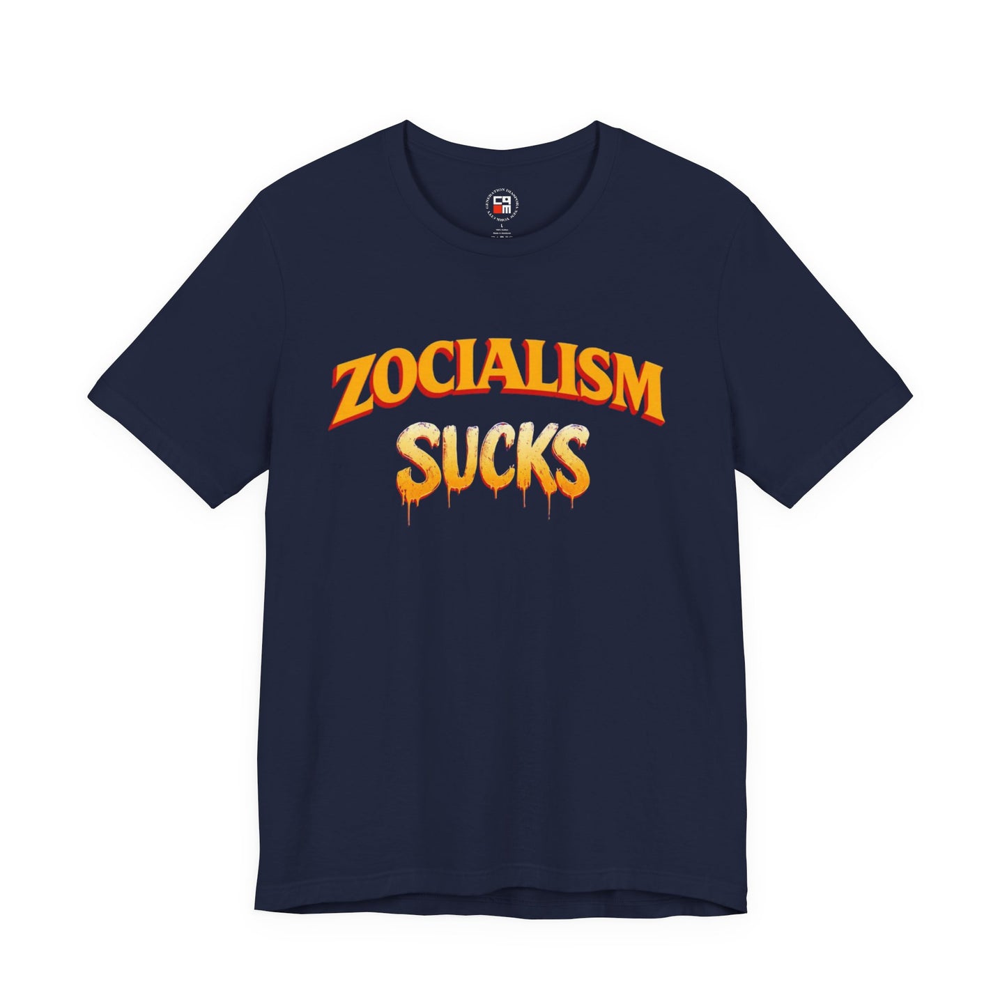 Zocialism Sucks Unisex Jersey Short Sleeve Tee