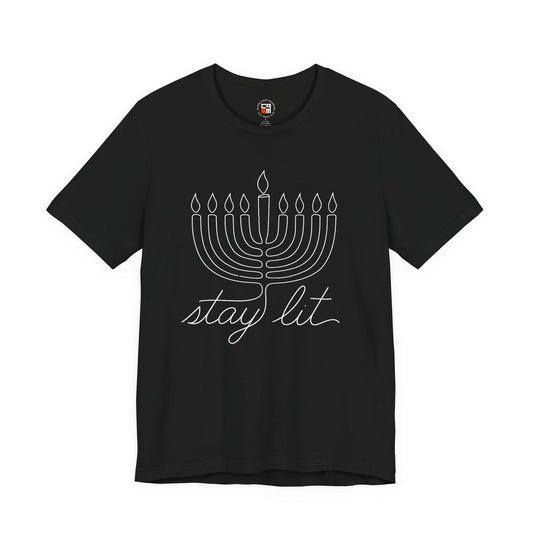 Stay Lit Unisex Jersey Short Sleeve Tee