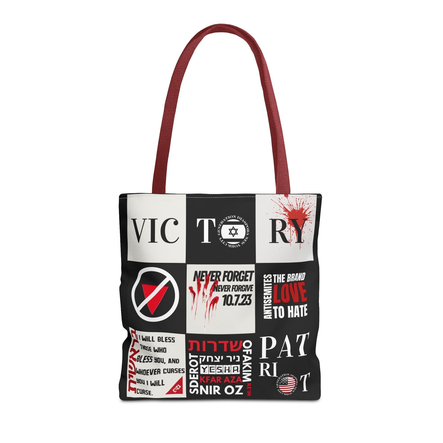 Unfiltered Tote Bag (Black Polyester)
