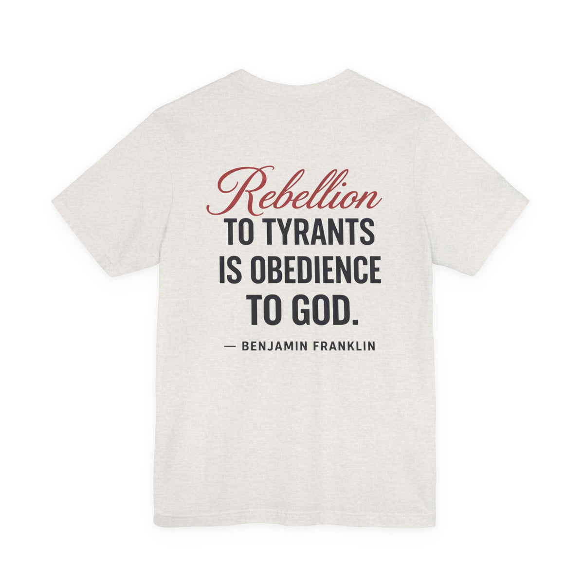 REBEL 1776 Unisex Jersey Short Sleeve Tee