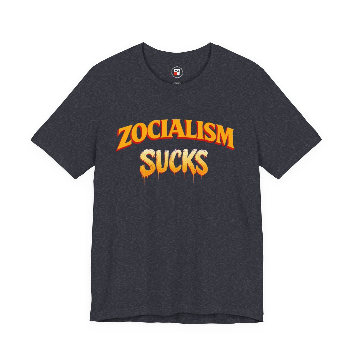 Zocialism Sucks Unisex Jersey Short Sleeve Tee