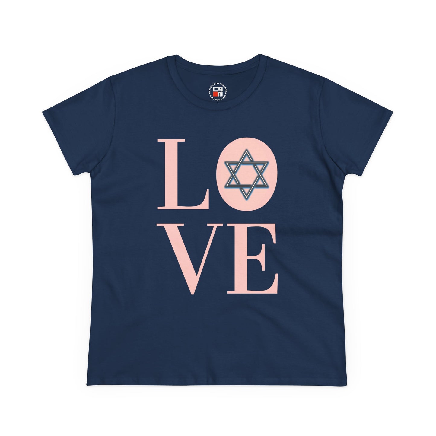 LOVE Women's Midweight Cotton Tee