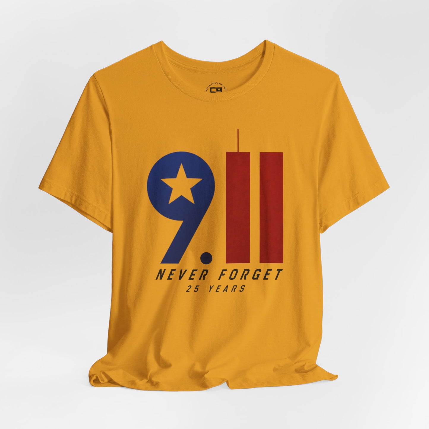 9-11 25 Years Unisex Jersey Short Sleeve Tee